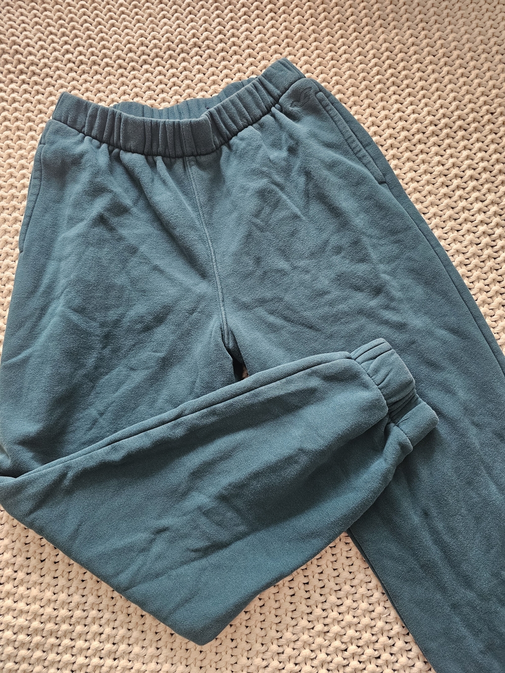 Hollister Teal Jogger Sweatpants, Womens S